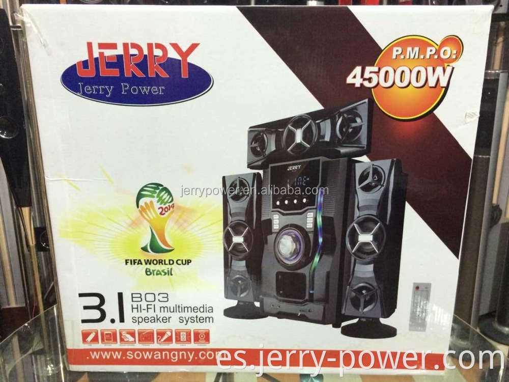 Altavoz de madera Fabricantes Presidente Jerry Compre componentes electrónicos Teatro en casa